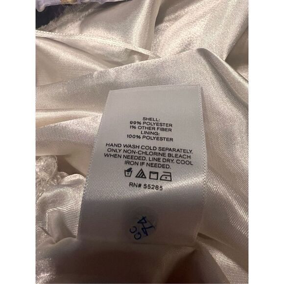 Express purple lilac gold off the shoulder chiffon lightweight romper large new - Picture 5 of 6